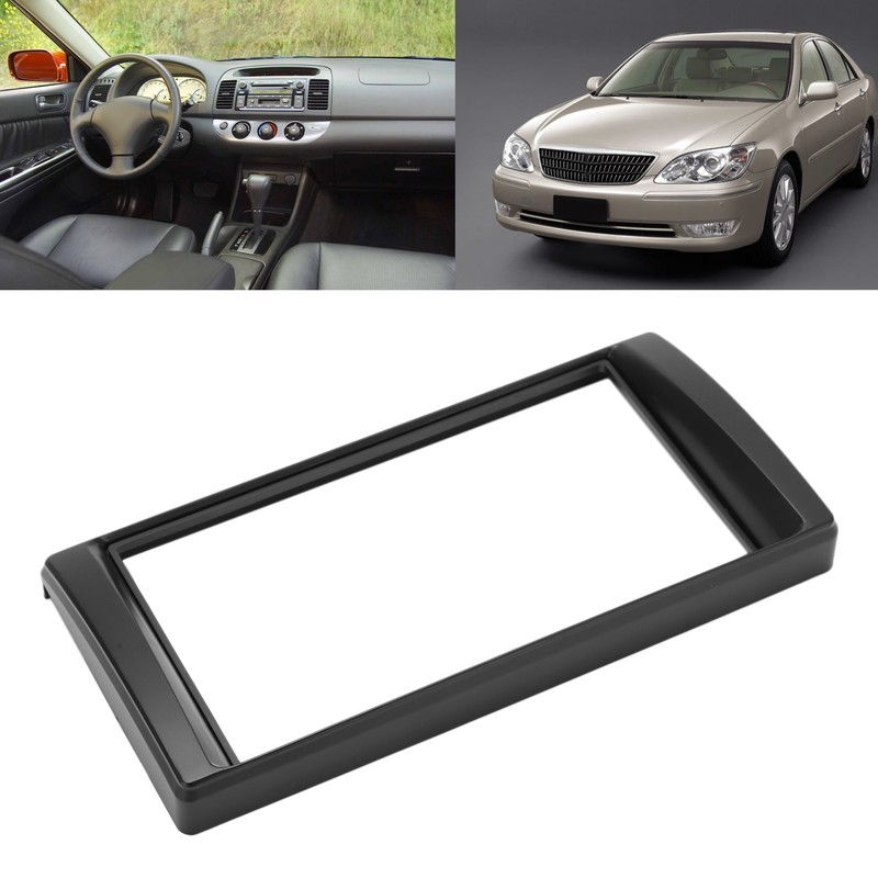 Car Radio Fascia Frame Dashboard Trim 2DIN Replacement for Camry(American