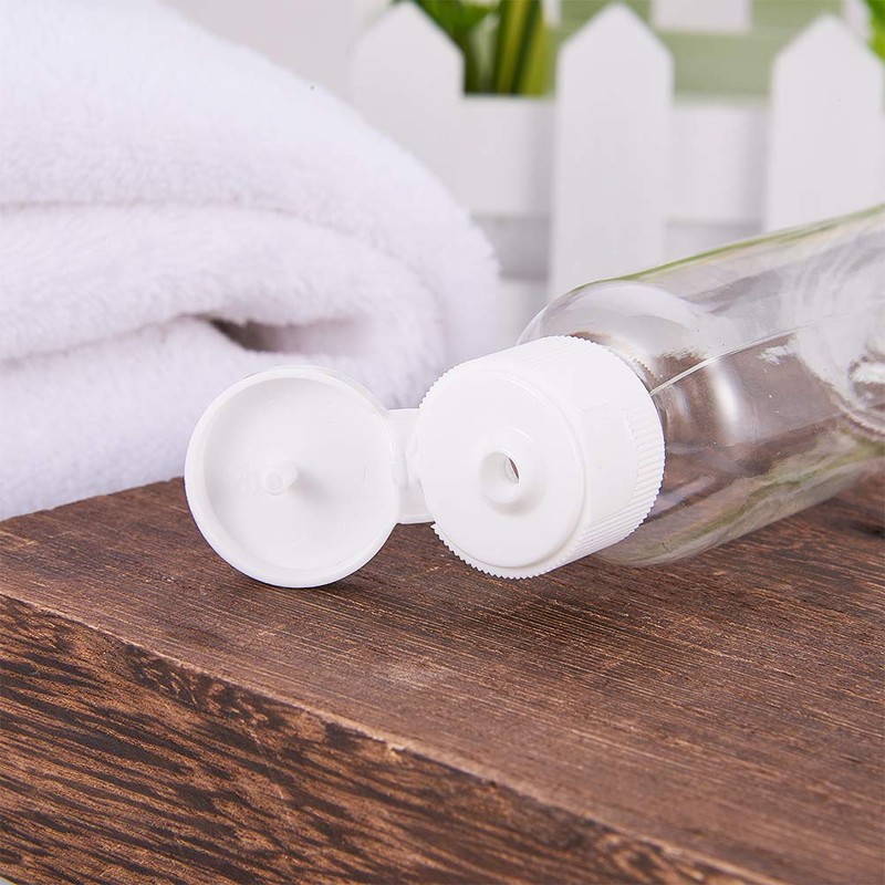 BENECREAT 24 Pcs 1.7 fl oz (50 ml) Small Bottles,