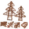 OFFSCH 2pcs Christmas Tree Wreath Reath Crafting Use Garland Frame