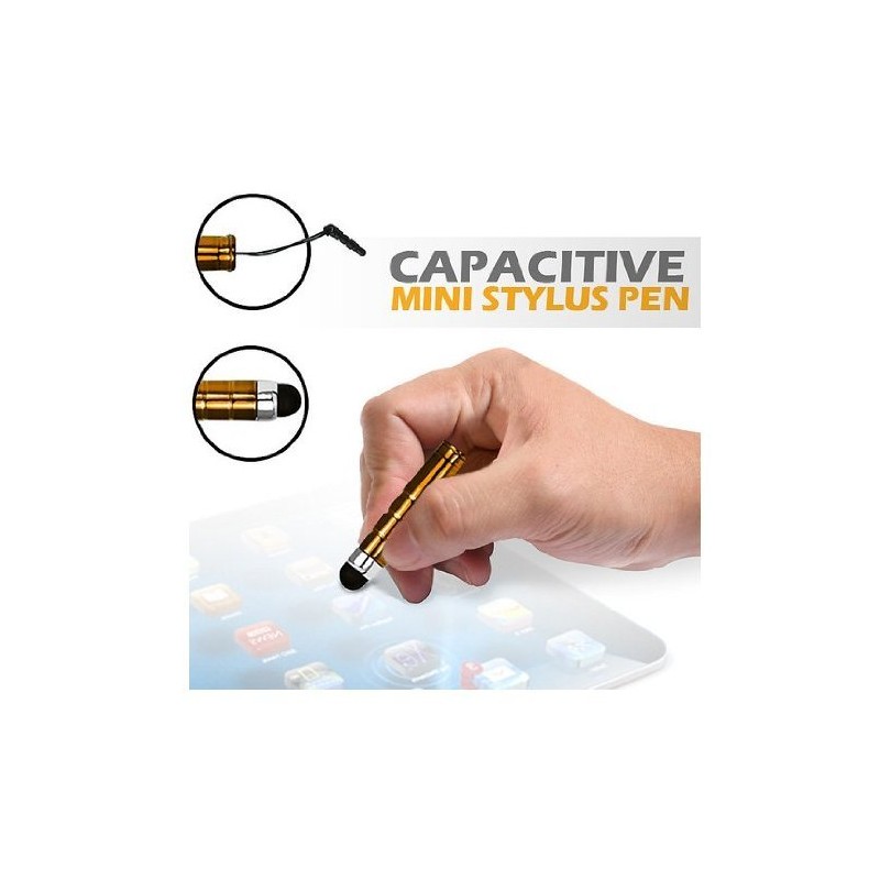 KING OF FLASH Capacitive/Resistive Touchscreen Mini Stylus Pens, Stylus on