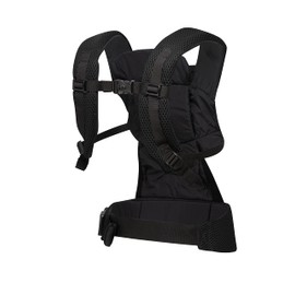 Dooky - Ergonomische Babytrage Neugeborene ab Geburt (0-3 Jahre & 3.5-15 kg) - Koala Tragetuch Baby, Hüftsitz Baby Carrier, Babytragetuch - Atmungsaktives Material: Polyester - Farbe: Schwarz