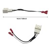 4PCS Car Door Radio Speaker Wiring Harness Adapter Connector Plug