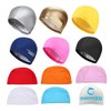Gorro de baño de PU impermeable Gorro de baño elástico