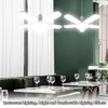 Topyond LED Garage Light, 100W 8000LM Deformable Ceiling Light, 5