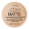 Rimmel London Stay Matte Pressed Powder, 4 Sandstorm, 14g