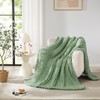 L'AGRATY Chunky Knit Blanket Throw - Soft Chunky Throw Blanket