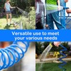 FUNJEE EVA Coil Garden Hose for Gardener: Retractable Self Coiling