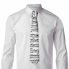 Yakuna Musical Score Men's Ties Music Notes Symbols Men's Neckties