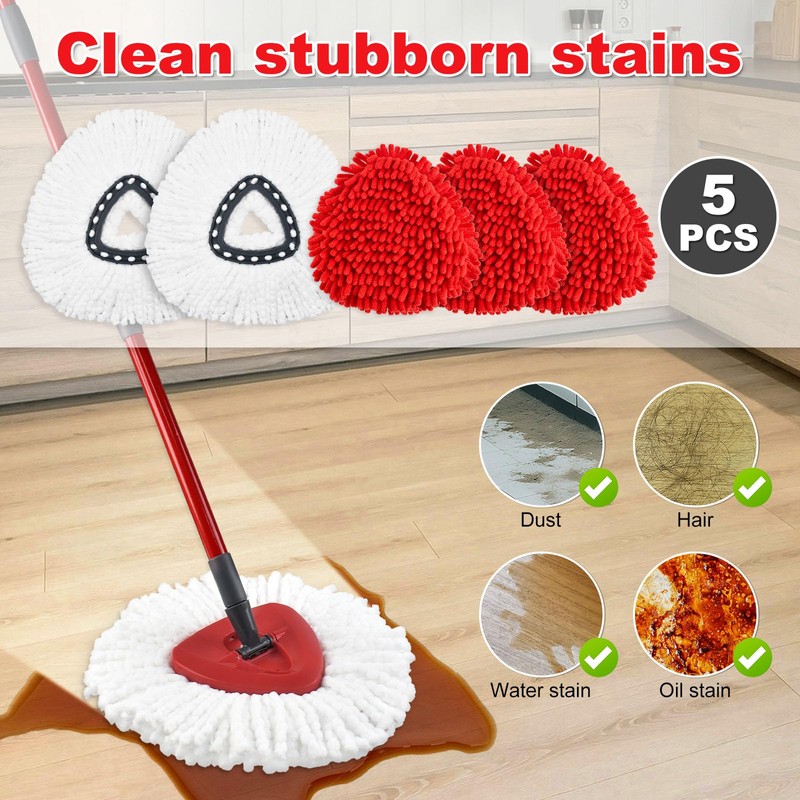 Mop Replace Head for O Cedar, Spin Mop Heads Replacements
