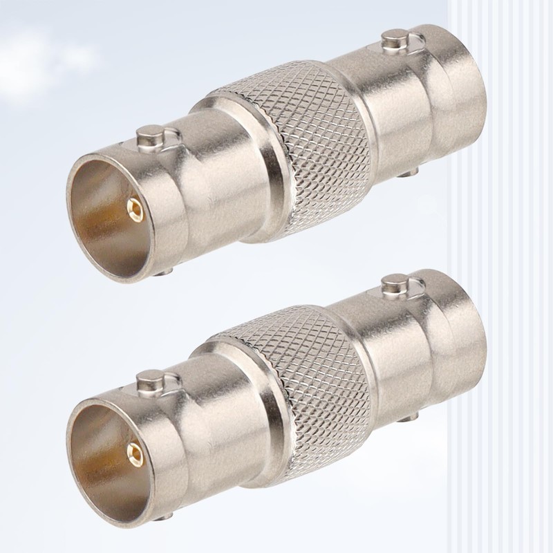 MOOKEERF 5PCS SDI Connector BNC Adapter 75 Ohm BNC Female