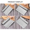 Dual Scale 430 Stainless Steel Dough Scraper for Chopping, Scraping,
