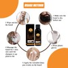 Rostblant Bart Verdunkelung Shampoo,Natural Hair Dye, Instant Hair Shampoo Haarfarbe,