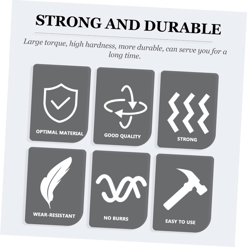 Angoily 1set Stainless Steel Connector Cable Management Mountable Kit Cabling