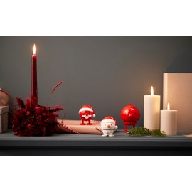 Hoptimist - Scandinavian Design - Christmas Figurine - Small Santa Claus Bumble - Height: 8 cm - Gift Idea