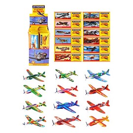HENBRANDT 5 Flying Glider Planes - Party Bag Fillers, Childrens Toys