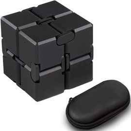 GAGATY Juguetes Infinity Cube Fidget, Infinity Toys para Aliviar El Estrés O La Ansiedad, 4cm X 4cm (1.5" X1.5") Juguete de Dedos de Oficina, para Niños con Adultos Aliviar El Estrés con La Ansiedad