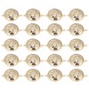 20Pcs Hardware Lock Buckle DieCasting Bag Luggage Handbag Accessories Golden