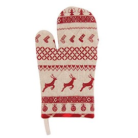 Clayre & Eef NOC44-1 Oven Glove Deer Design