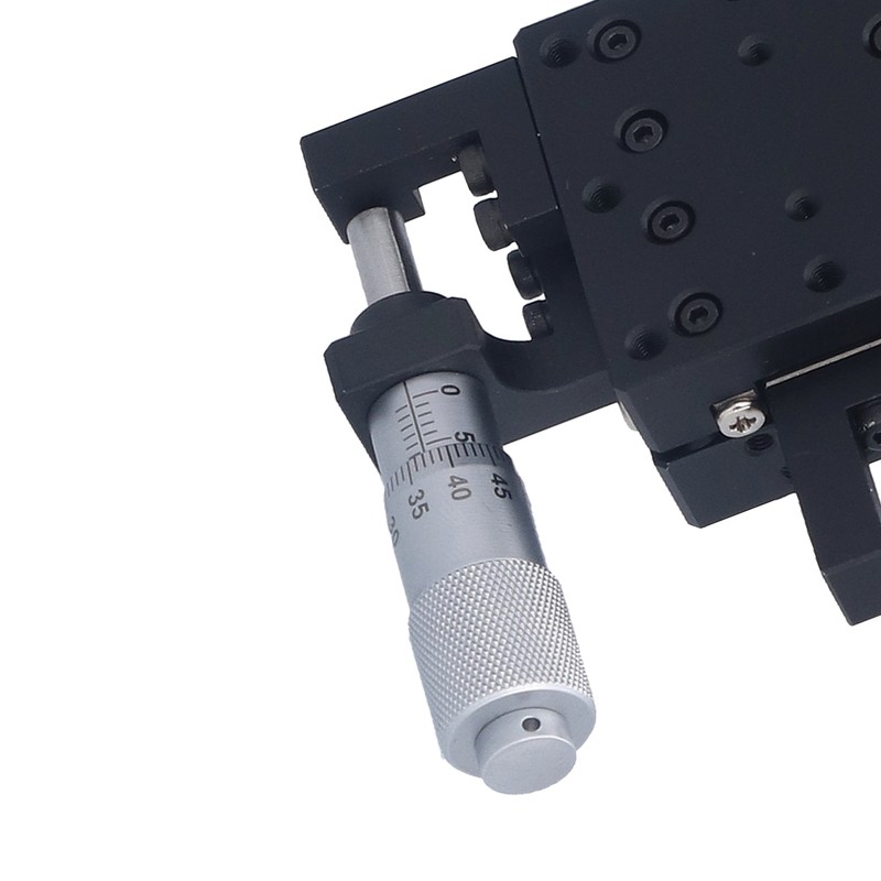 XY Linear Stage Cross Roller Micrometer Manual Slide Table Trimming