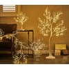 LITBLOOM Lighted Garland with Timer 120 LED Fairy Lights 6FT,