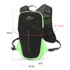 SOUUXIU Hydration Vest Backpack Lightweight Breathable Running Backpack 1.5L Water