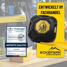 BikePeak Sugarloof Bicycle Tow Rope 250 cm - Rope for Safe Towing and Pulling of Bicycles by Adults, Children or E-Bikes