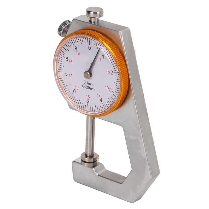 Thickness Gauge Micrometer Meter 0‑20mm 0.1mm Resolution Measuring Tool for