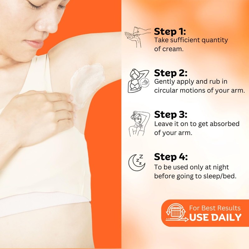 INTIMIFY Underarm Whitening Cream for Women, Armpit Whitening Cream Natural