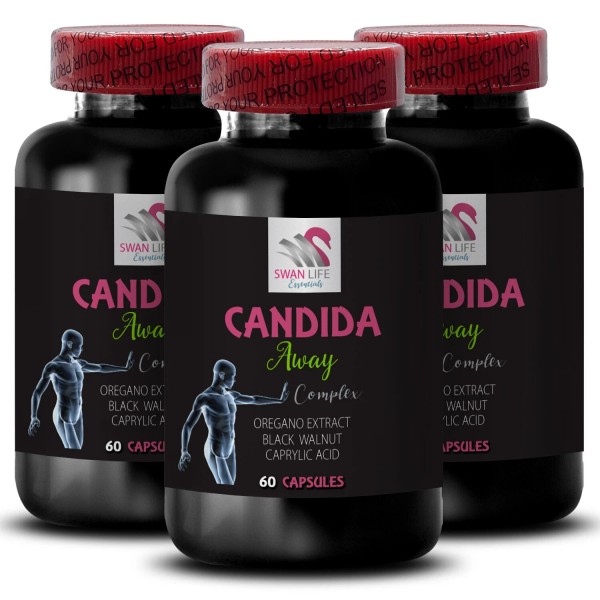 SWAN LIFE ESSENTIALS Black Walnut Hull supplement - CANDIDA COMPLEX