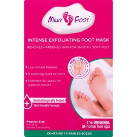 Milky Foot Intense Exfoliating Foot Mask (Regular)