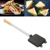 Sandwich Maker Pan Square Flip Grill Pan Press Double Sided