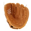Baseball Glove Ergonomic PU Leather Baseball Mitts Softness Professional Baseball