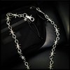 White Fang AZ138 Men's Barbed Wire Wallet Chain Barbed Wire