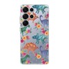 Blingy's for S25 Case, Fun Dinosaur with Flowers Design Cute