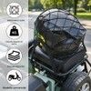 SKJJM Rete per Casco Moto, 2 Pezzi Rete Bagagli per