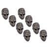 50sets Skull Rivets Single 25x16mm DIY Ghost Head Punk Style