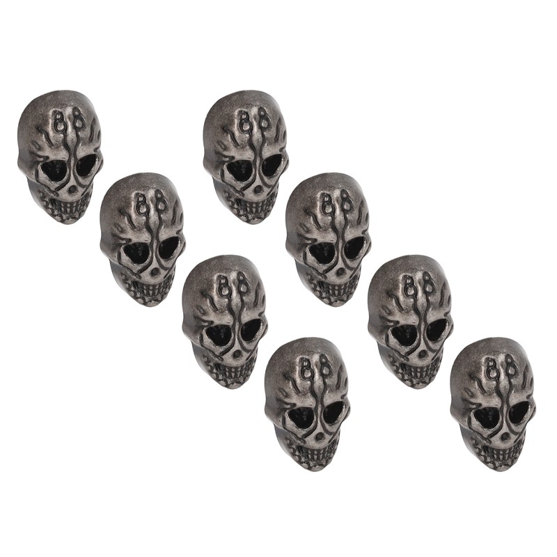 50sets Skull Rivets Single 25x16mm DIY Ghost Head Punk Style
