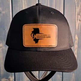 Heritage House '76 Illinois Leather Patch Hat Pro-Life Hat