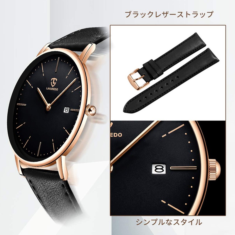 Ben Nevis Wristwatch, Simple, Stylish, Thin, Casual, Date Display, Waterproof,