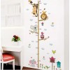 DaraBaby Vinil Decorativo Infantil Regla Medición Animales Dela Selva