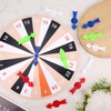 12pcs Arrow Game Spinners, Premium Plastic V-Shaped Board Game Spinners