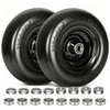 11x4.00-5 Lawn Mower Tires Flat Free, 2 Pack 11x4-5 Solid
