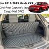 7DEEKEI Cargo Mat Compatible with 2016-2023 Mazda CX-9 Trunk Mat