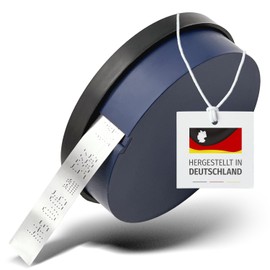 MIB Precision Gauge Tape 5 m, 0.05 mm | Carbon Steel Feeler Gauge Tape | Tool for Precise Measurements | Precision Feeling Gauge 5 µm | Tape Measure for Industry & Crafts | Measuring Gauge | Width