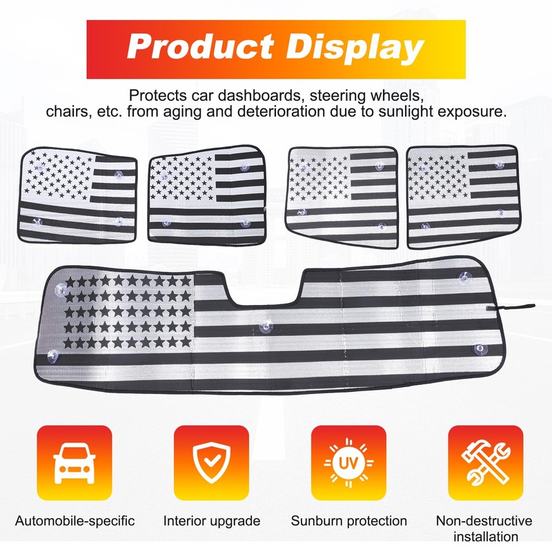 for 2022-2026 Hummer EV Accessories 4 Pieces Sunroof Sunshade,1 Pieces