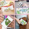 Aurasky Painting Pencil Case Fabric Bag for Painting, Colour-dinosaurs, pencil