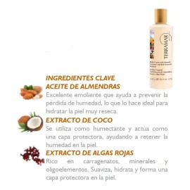 Crema Corporal Humectante Coco Almendra Algas Terramar 245