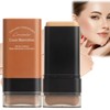 Makeup Foundation Stick,Foundation Stick with Built-In Foundation Brush,Full Coverage Foundation