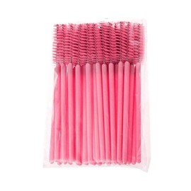 100 PCS Disposable Eyelash Brushes Mascara Wands Eyebrow Castor Oil Brush Makeup Tool