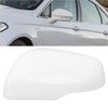 Rearview Mirror Cap White Weatherproof Wing Mirror Cover for Mondeo